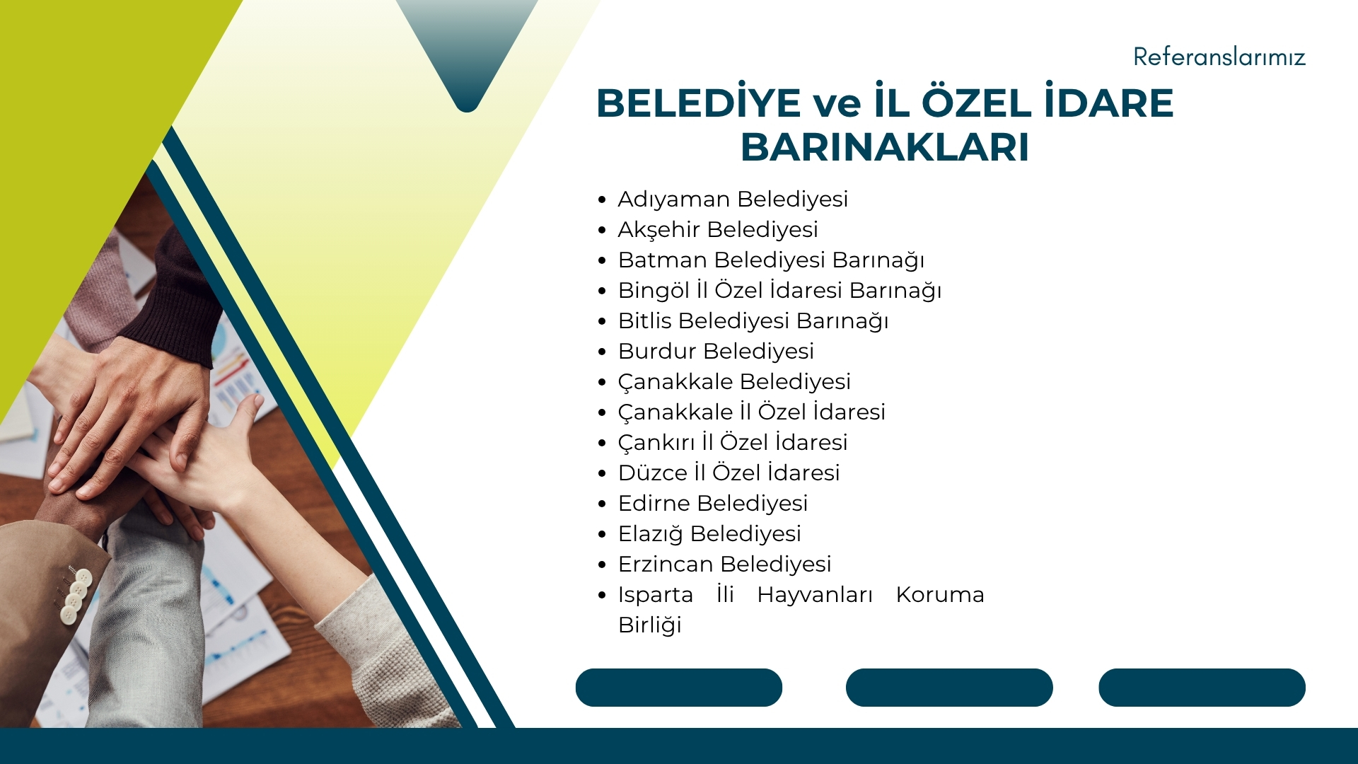 BELEDİYE VE ÖZEL İDARE REFERANSLARI-1