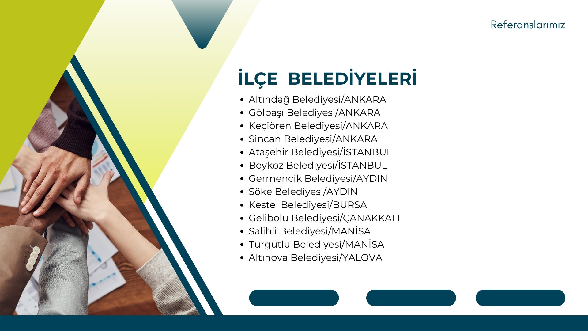 İLÇE BELEDİYE REFERANSLARI